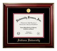 Indiana University Classic Diploma Frame