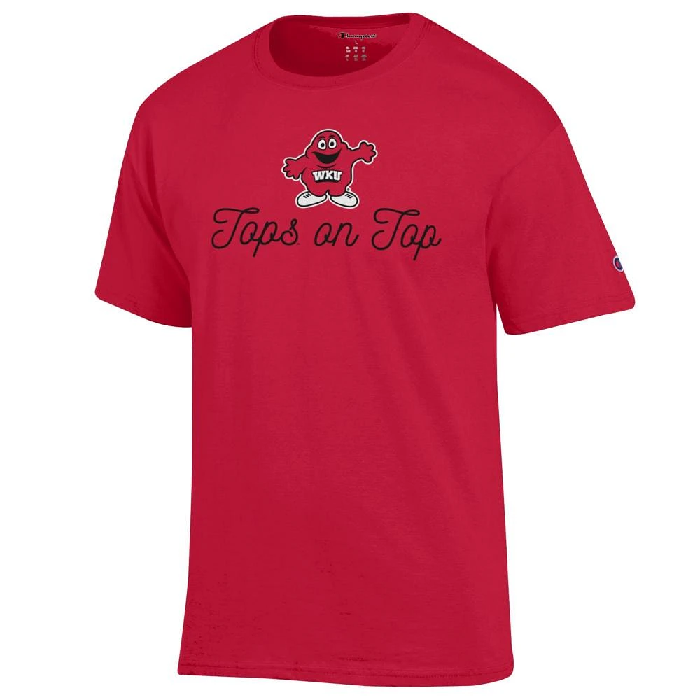 Western Kentucky Champion Women's Logo Over Script Tee