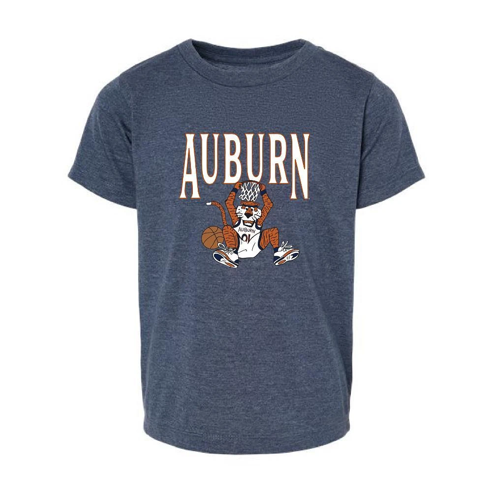 Auburn Toddler Dunking Aubie Tee