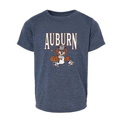 Auburn Toddler Dunking Aubie Tee