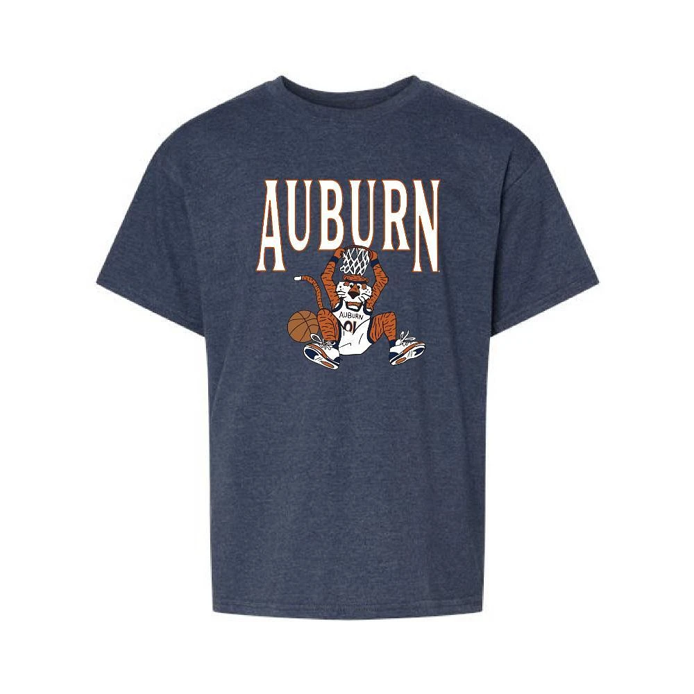 Auburn YOUTH Dunking Aubie Tee