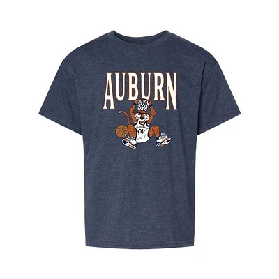 Auburn YOUTH Dunking Aubie Tee