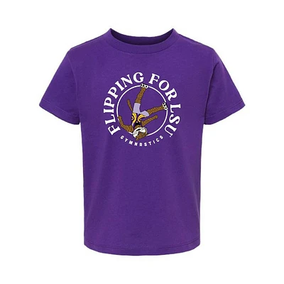 LSU Toddler Gymnastics Mike the Tiger Tee