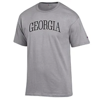 Georgia Champion Women's Arch Tonal Wordmark Tee