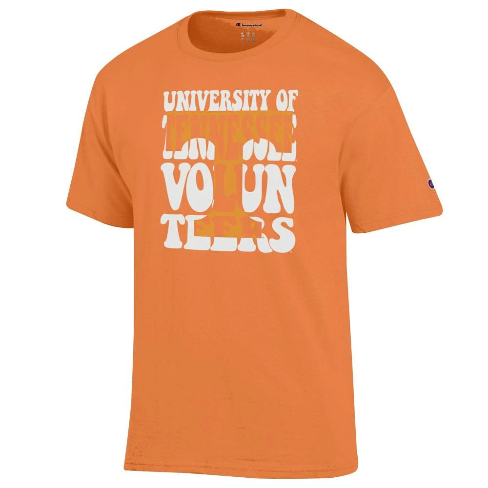 Tennessee Champion Women's Team Stack Over Logo Tee