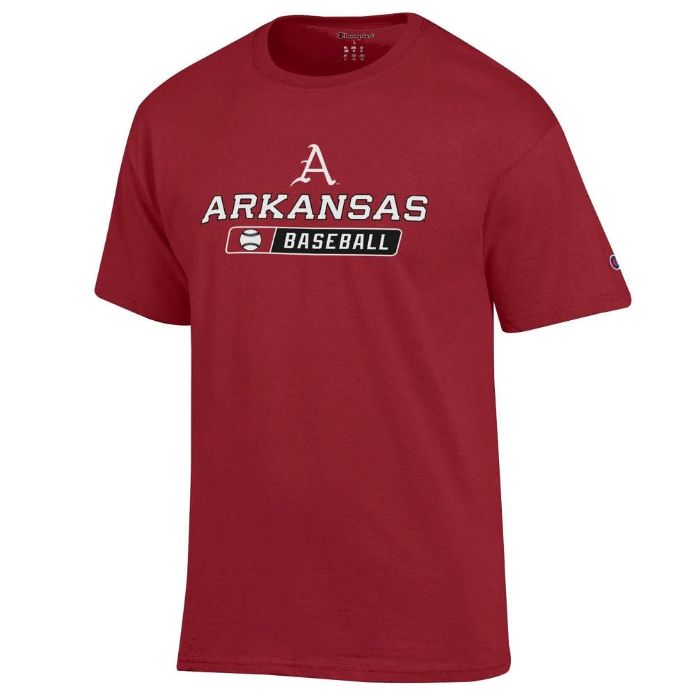 Arkansas Champion Basic Baseball Tee