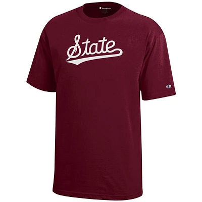 Mississippi State Champion YOUTH Script Tee