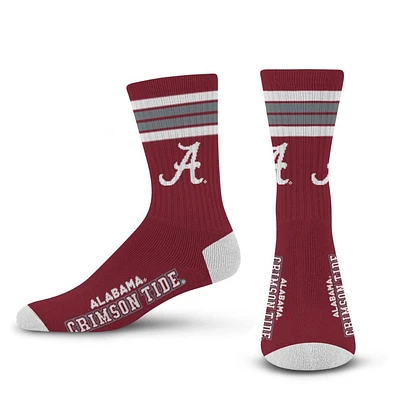 Alabama YOUTH 4 Stripe Deuce Socks