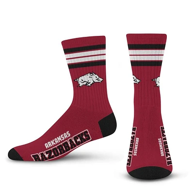 Arkansas YOUTH 4 Stripe Deuce Socks