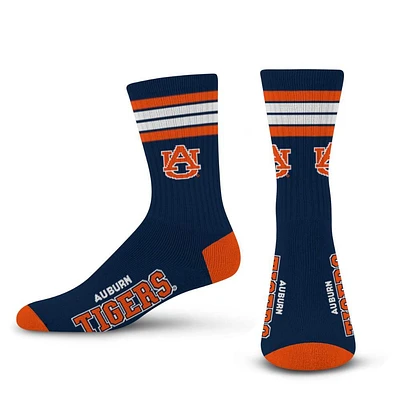 Auburn YOUTH 4 Stripe Deuce Socks