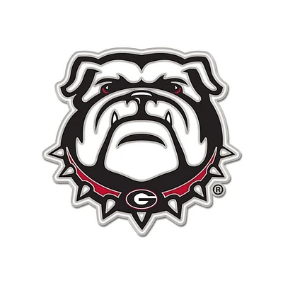Georgia New Dawgs Head Enamel Pin