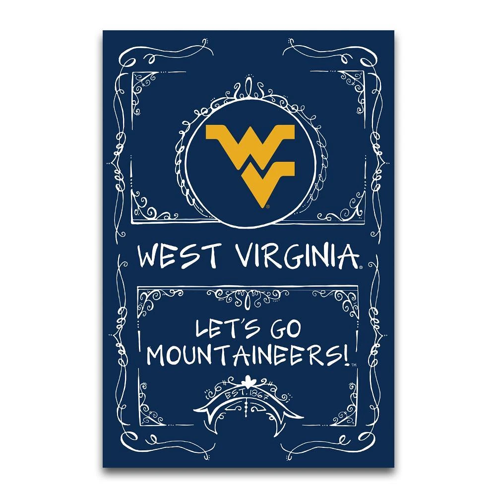 West Virginia Magnolia Lane 12 x 18 Garden Flag