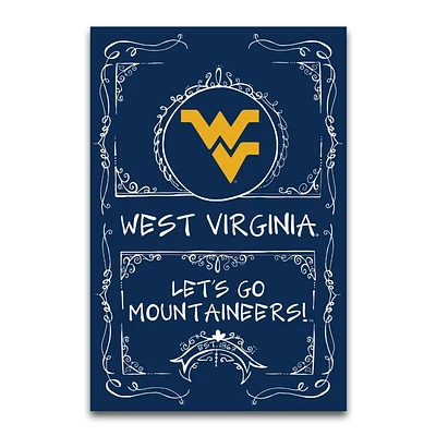 West Virginia Magnolia Lane 12 x 18 Garden Flag