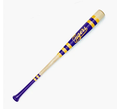 LSU Mitchell Tigers Script Baseball Bat