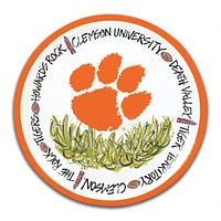 Clemson Magnolia Lane 4 Pack 10.5' Melamine Plate