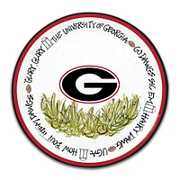 Georgia Magnolia Lane 4 Pack 10.5' Melamine Plate