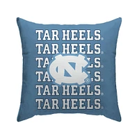 UNC Pegasus 18 x 18 Echo Wordmark Pillow