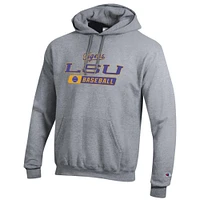 LSU Champion Basic Baseball Hoodie