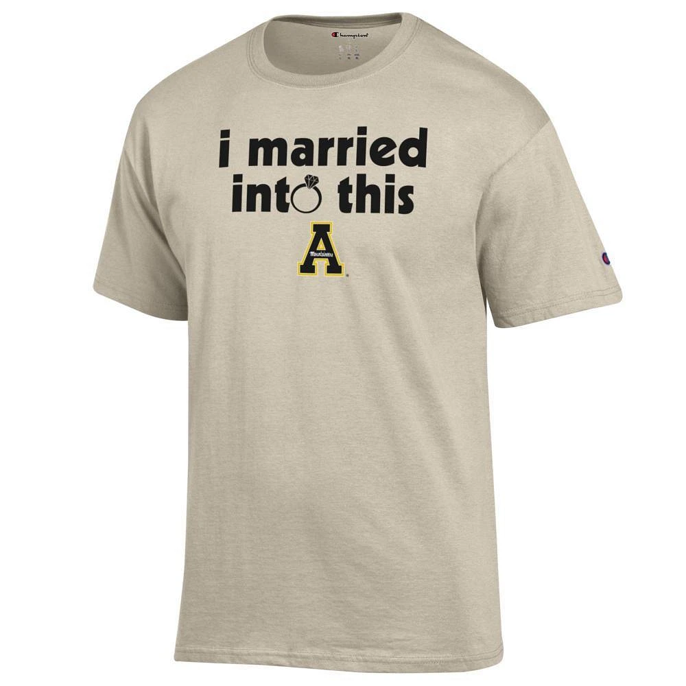 App State Champion Women's I Married Into This Tee