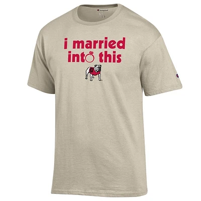 Georgia Champion Women's I Married Into This Tee