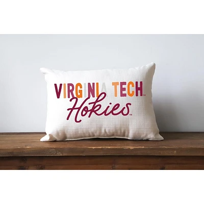 Virginia Tech 20 x 14 Collegiate Tones Pillow