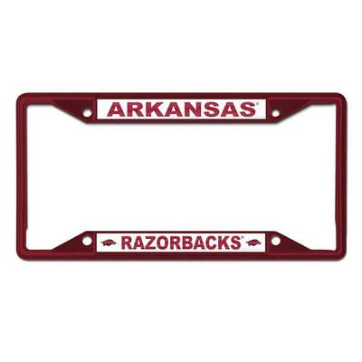 Arkansas Razorbacks Cardinal License Plate Frame