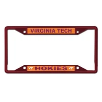 Virginia Tech Hokies Maroon License Plate Frame