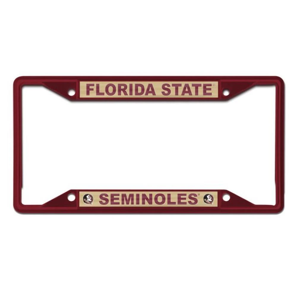 Florida State Seminoles Garnet License Plate Frame