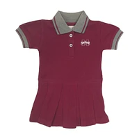 Mississippi State Toddler Polo Dress