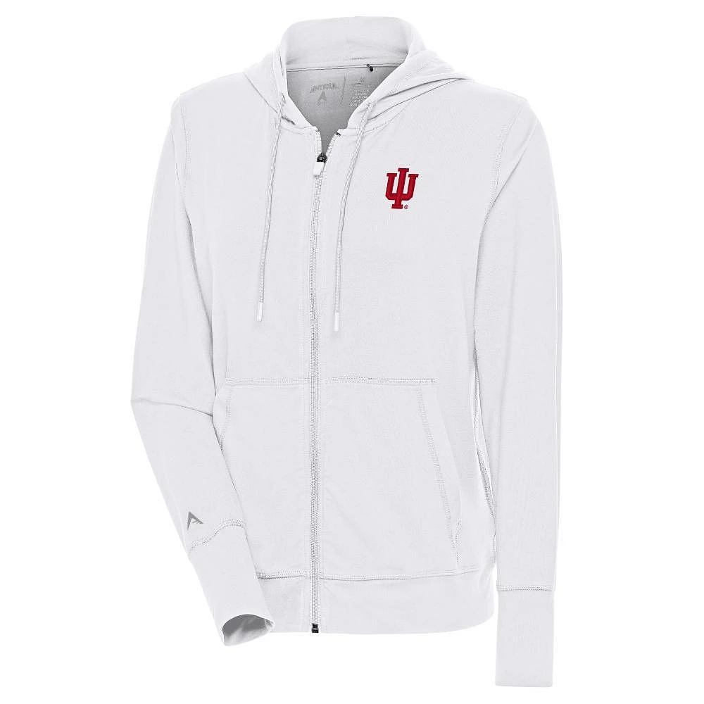 Indiana Antigua Women's Moving Brushed Full Zip Hoodie