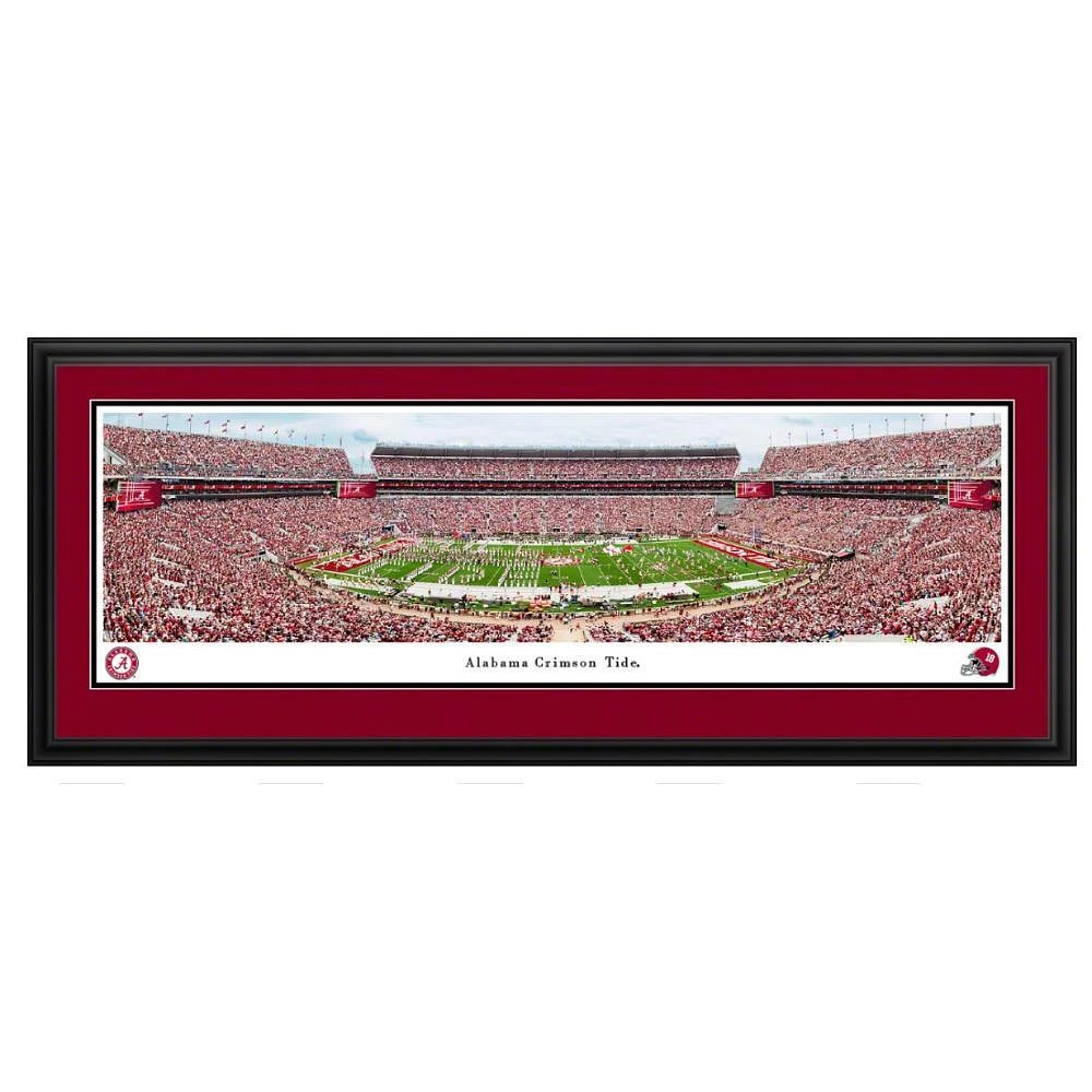 Alabama Football Bryant-Denny Stadium Day Game Deluxe Frame 18