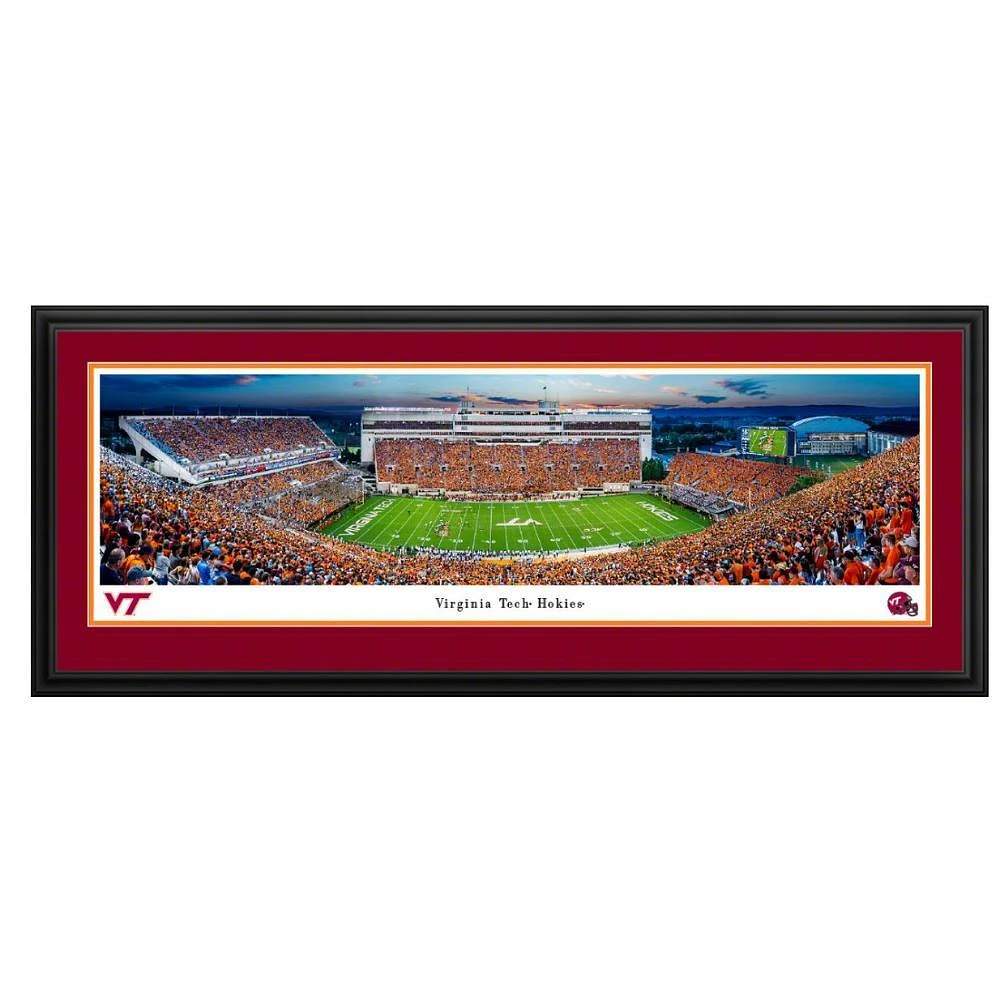 Virginia Tech Football Orange Out at Lane Stadium Deluxe Frame 18