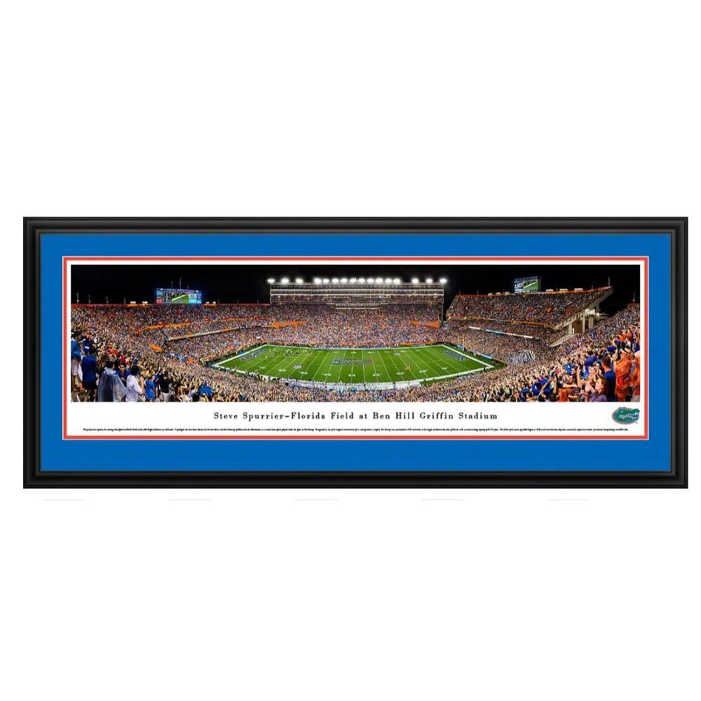 Florida Football at Ben Hill Griffin Stadium Deluxe Frame 18