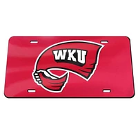 Western Kentucky Logo License Plate