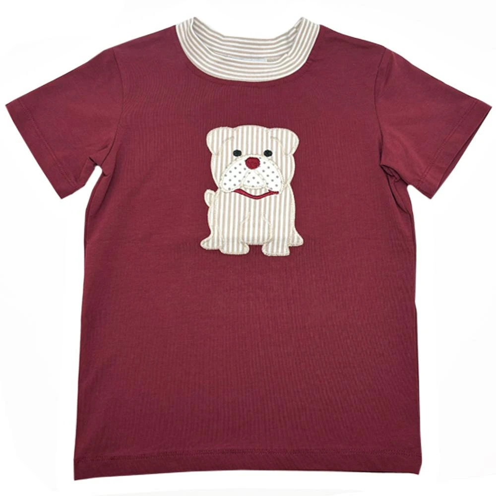 Ishtex Kids Bulldog Striped Tee