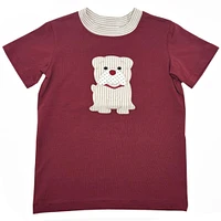 Ishtex Kids Bulldog Striped Tee