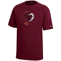 Virginia Tech Champion YOUTH Giant Standing Hokie Logo Tee