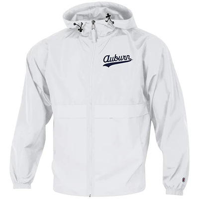 Auburn Vault Script Champion Full Zip Lightweight Jacket