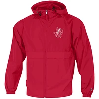 Nebraska Vault Cornhusk Champion Full Zip Lightweight Jacket