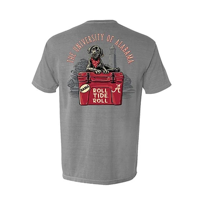 Alabama Cooler Pup Comfort Colors Tee