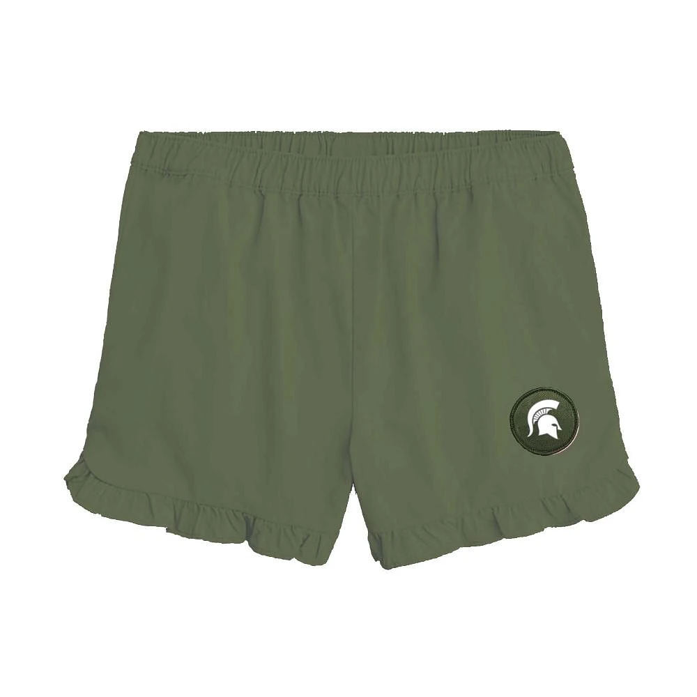 Michigan State Wes and Willy Infant Leg Patch Short