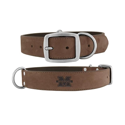 Mississippi State Zep-Pro Brown Concho Dog Collar