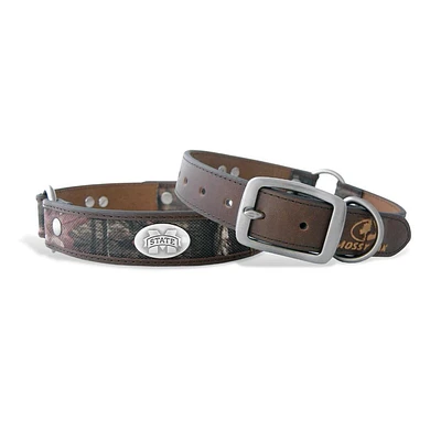 Mississippi State Zep-Pro Mossy Oak Dog Collar