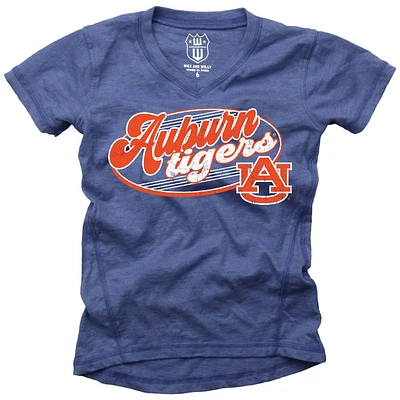 Auburn Wes and Willy Kids Blend Slub Tee