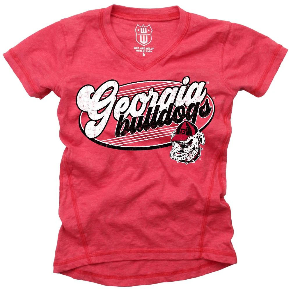 Georgia Wes and Willy Kids Blend Slub Tee