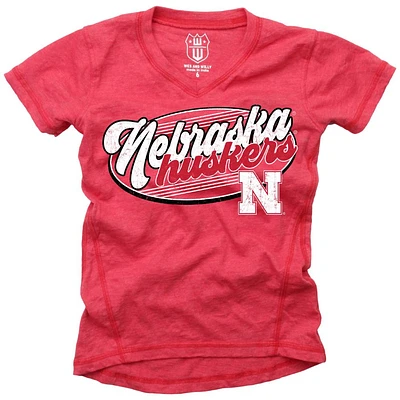 Nebraska Wes and Willy YOUTH Blend Slub Tee