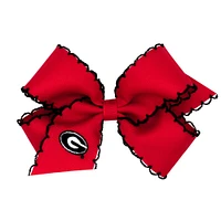 Georgia Wee Ones Medium Moonstitch Embroidered Logo Bow