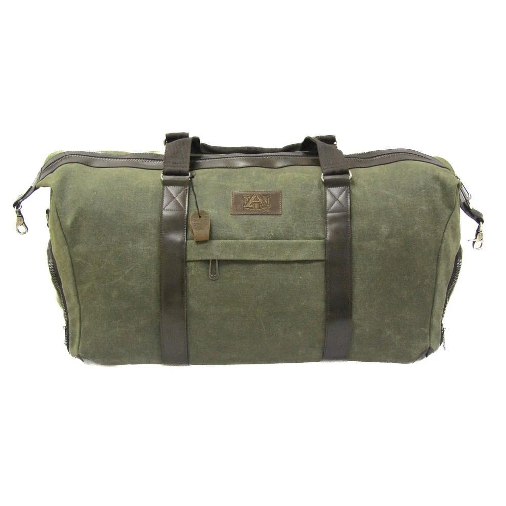 Auburn Zep-Pro Olive Waxed Canvas Weekender Bag