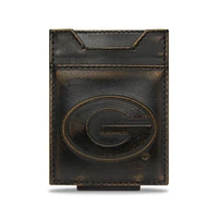 Georgia Zep-Pro Burnished Leather Money Clip Wallet