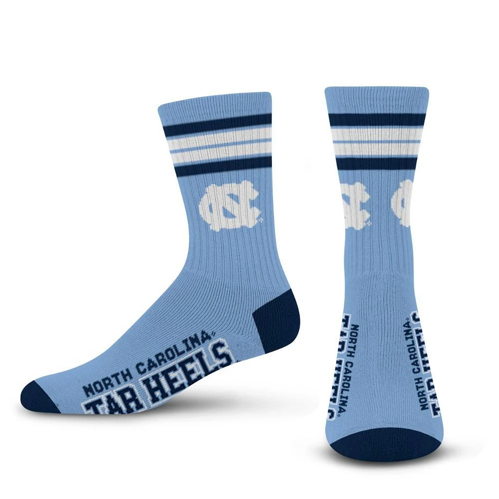 UNC YOUTH 4 Stripe Deuce Socks